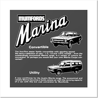 MORRIS MARINA - advert Posters and Art